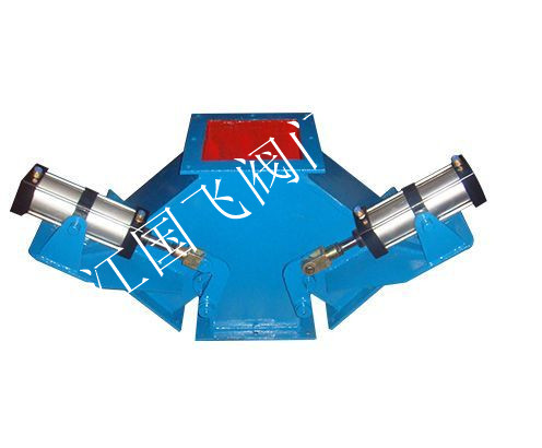 氣動四通分料閥